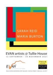 Sarah Reid and Maria Burton at Tullie House