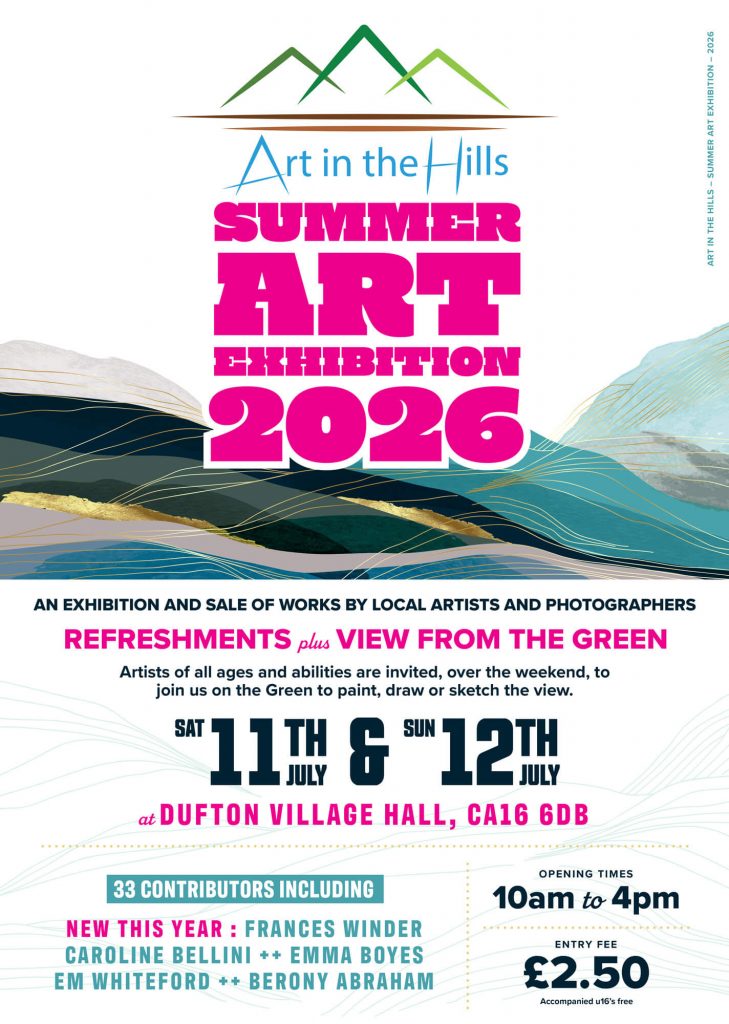 Art in the Hills, Dufton 2026