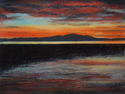 Criffel Sunset Criffel Sunset